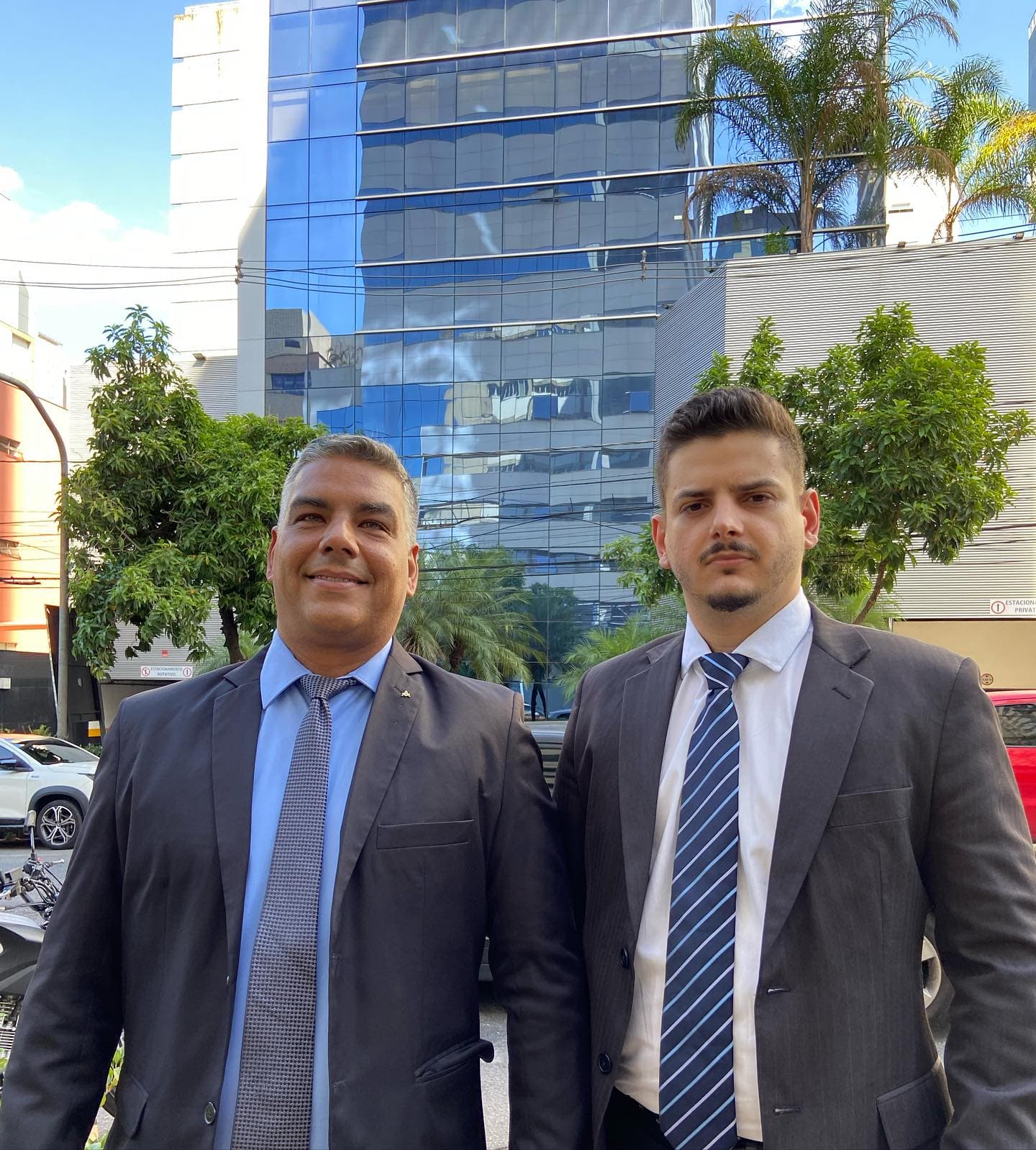 Dr. Paltiel Rocha e Dr. Thomaz Vargas em Belo Horizonte